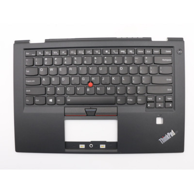 New/Orig Lenovo ThinkPad X1 Carbon 4th Palmrest Cover withUS Keyboard 01AV154