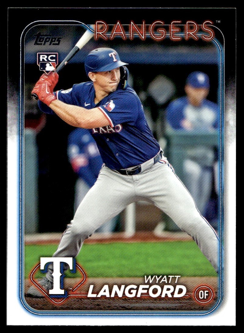 2024 Topps Update QTY #US151 Wyatt Langford Rookie