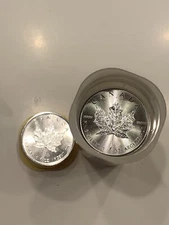 2014 1 oz Canadian Silver Maple Leaf .9999 Fine $5 Coin Gem BU From Monster Box
