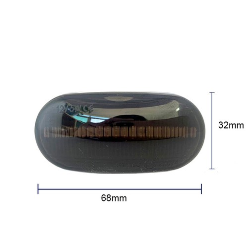 For 2000-2009 HONDA S2000 Smoke LED Dynamic Fender Side Marker Turn Signal Light - Picture 6 of 9