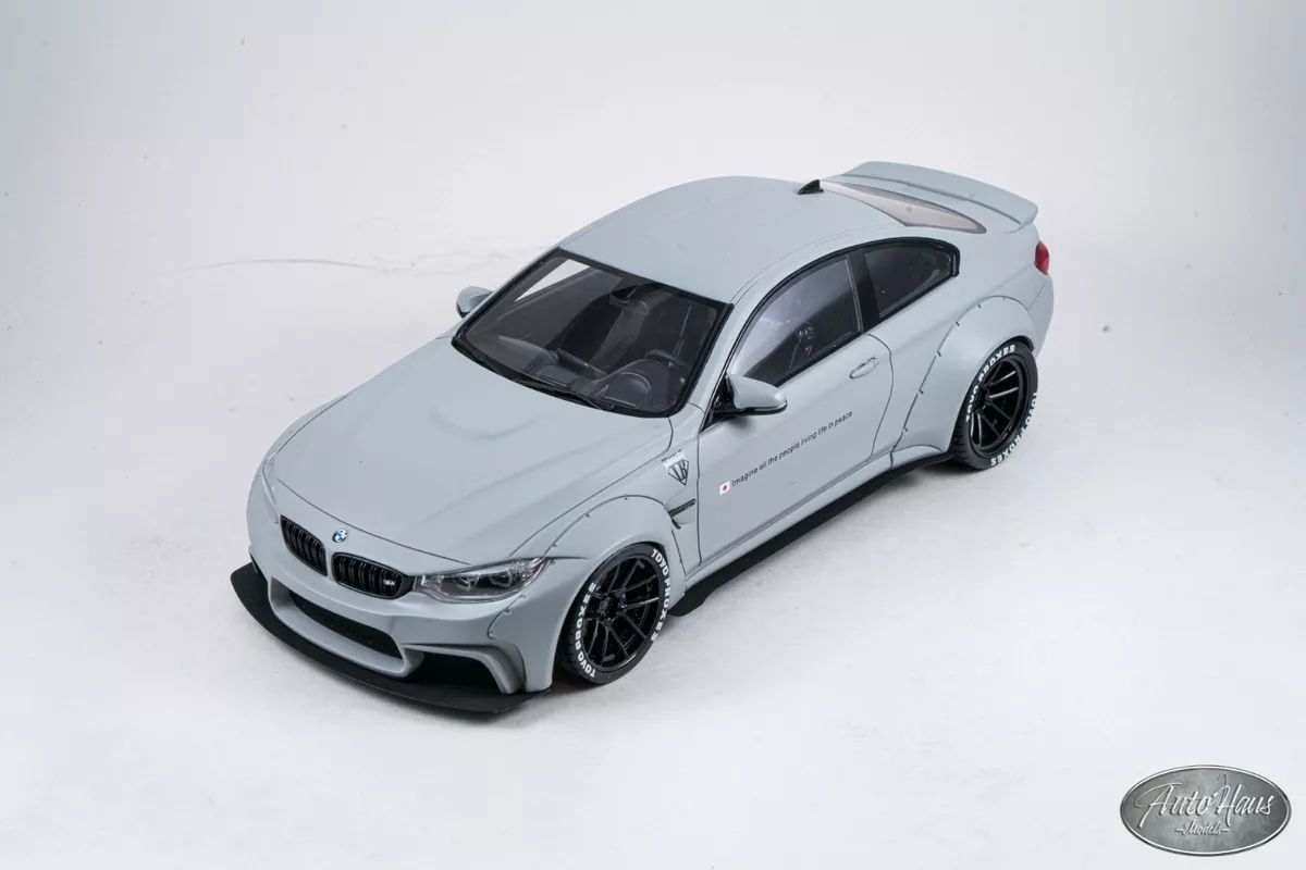 1/18 GT Spirit LB Performance Liberty Walk BMW M4 Matt Gray Zero Fighter