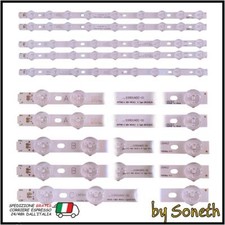 KIT 5 BARRE LED PER TV 39" VESTEL VES400UNDS01B VES400UNDS02 VES400UNDS02B