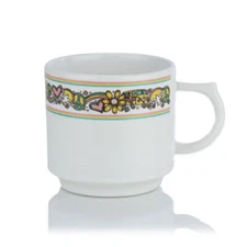 Fiesta® 16oz Stackable Mug | Peace & Love (White)