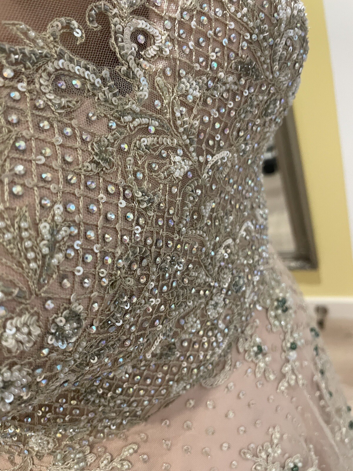 asian pakistani indian bridal  wedding designer wear / party wear/ Occasion image 6