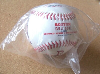 2007 Boston Red Sox World Series Champions Ball Baseball MLB Team