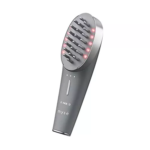 YA-MAN myse Scalp Lift Active Plus MS82G EMS Scalp Facial Lift Care Device  Gray