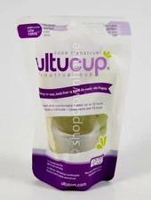 ULTUCUP copa menstrual cup LOW CERVIX reusable silicone ~ 12 hour wear SEALED