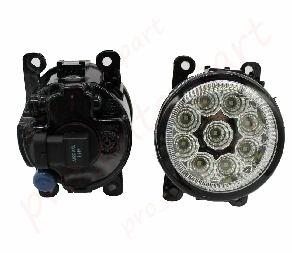 Pair LED Fog Light Lamp For Subaru Forester Impreza Levorg Liberty Outback WRX - image 3 of 4