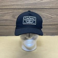 LGND Supply Co Old No. 1 Jack Daniels Style Black Hat SnapBack Discontinued EUC