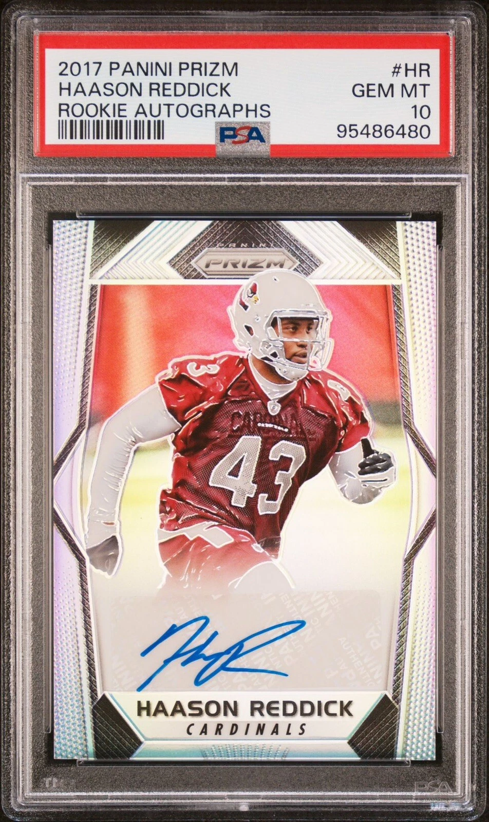 Haason Reddick Panini Prizm Rookie Autographs #HR Base
