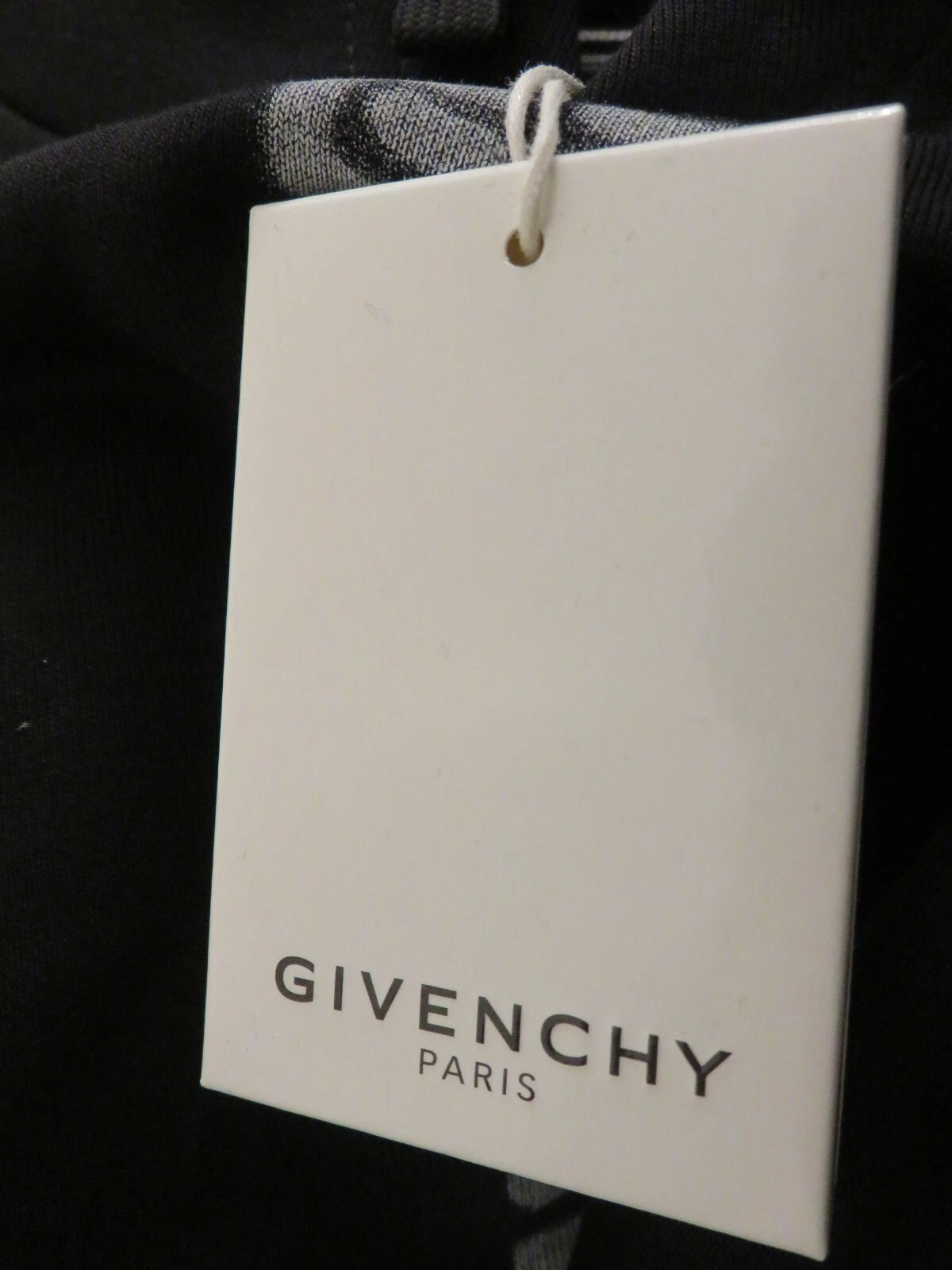 Felpa con cappuccio Givenchy bambini ragazzi 4g logo nera taglia 8 100% autentica