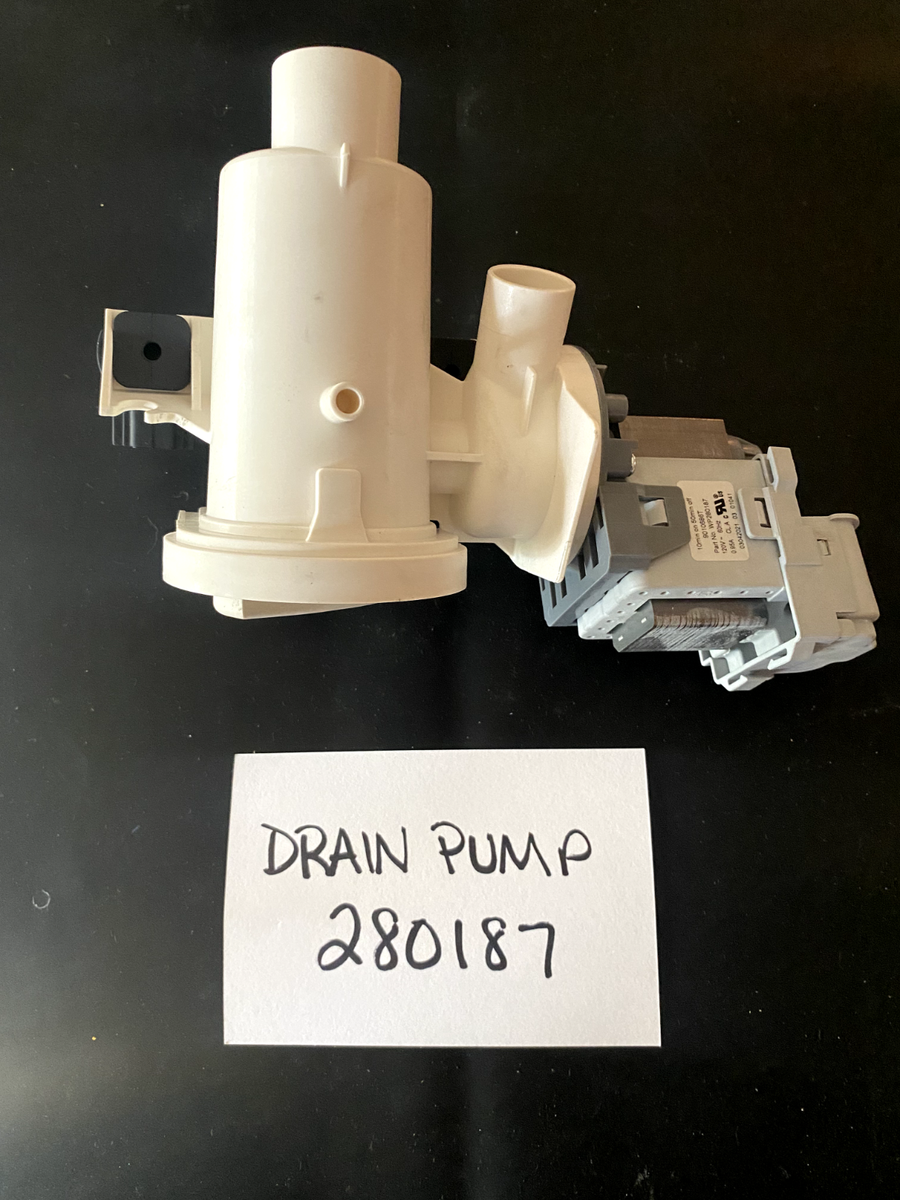 Whirlpool Washer Drain Pump - White (280187) | eBay