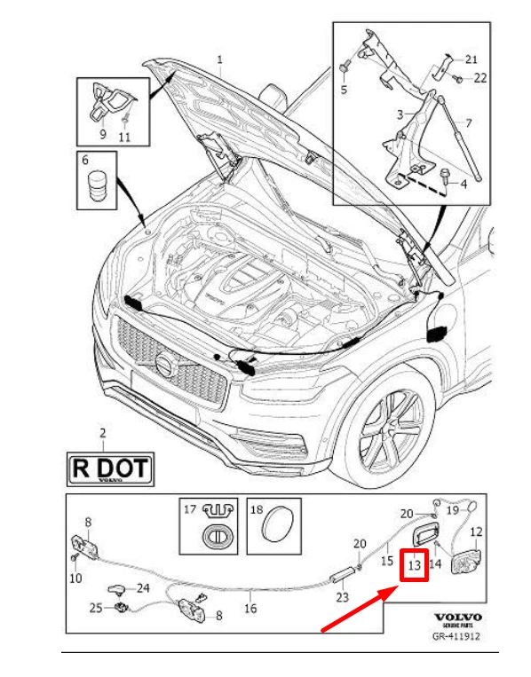 VOLVO S60 MK3 Instrument Panel Bezel 39824845 NEW GENUINE | eBay