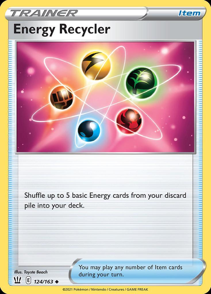 Pokemon Energy Recycler (124/216) Battle Styles LP