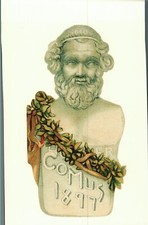 *Mardi Gras Postcard-"Homer's Odyssey" -Card to Mistick Krewe of COMUS" {C49}