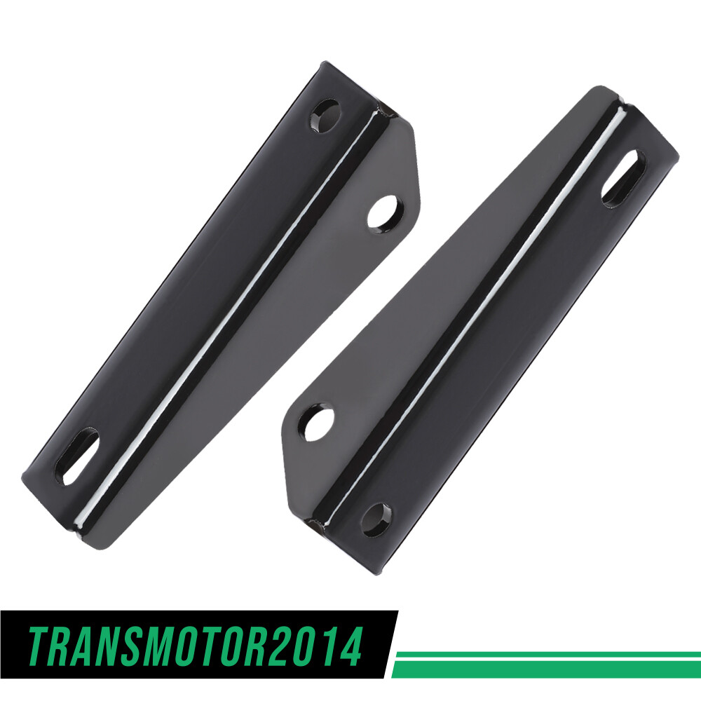 Kit De Reubicación De Amortiguadores Traseros Para Chevy C10 C20 GMC 1963-1972 – Transmotor2014, Acero Con Recubrimiento Negro, Para Suspensiones Bajas