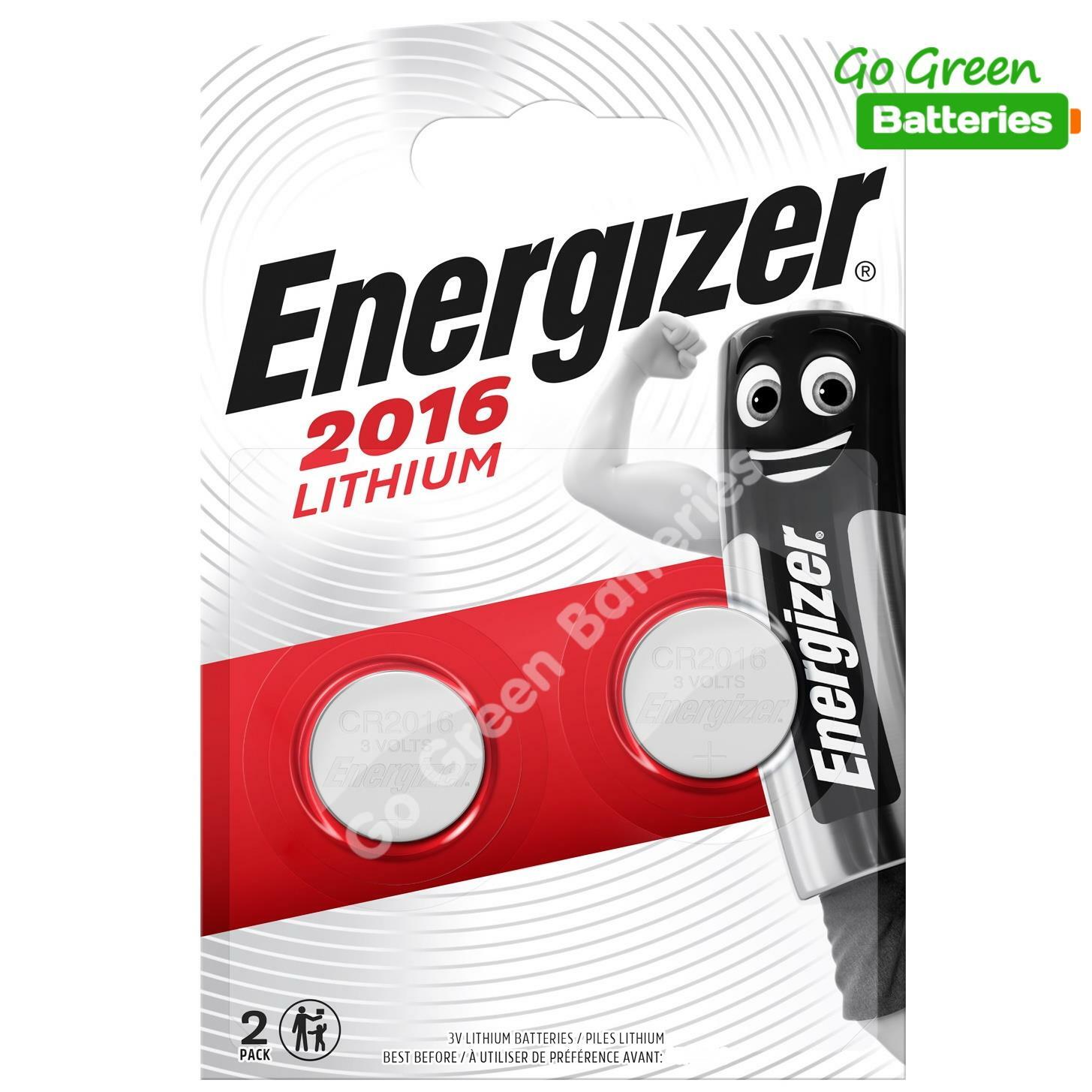 Energizer 2016CR2016 Lithium Speciality Batteries Pack of 2 626986 - Image 3