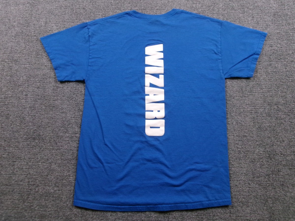 Wizard Shirt Adult Medium Blue Dungeons And Dragons Graphic