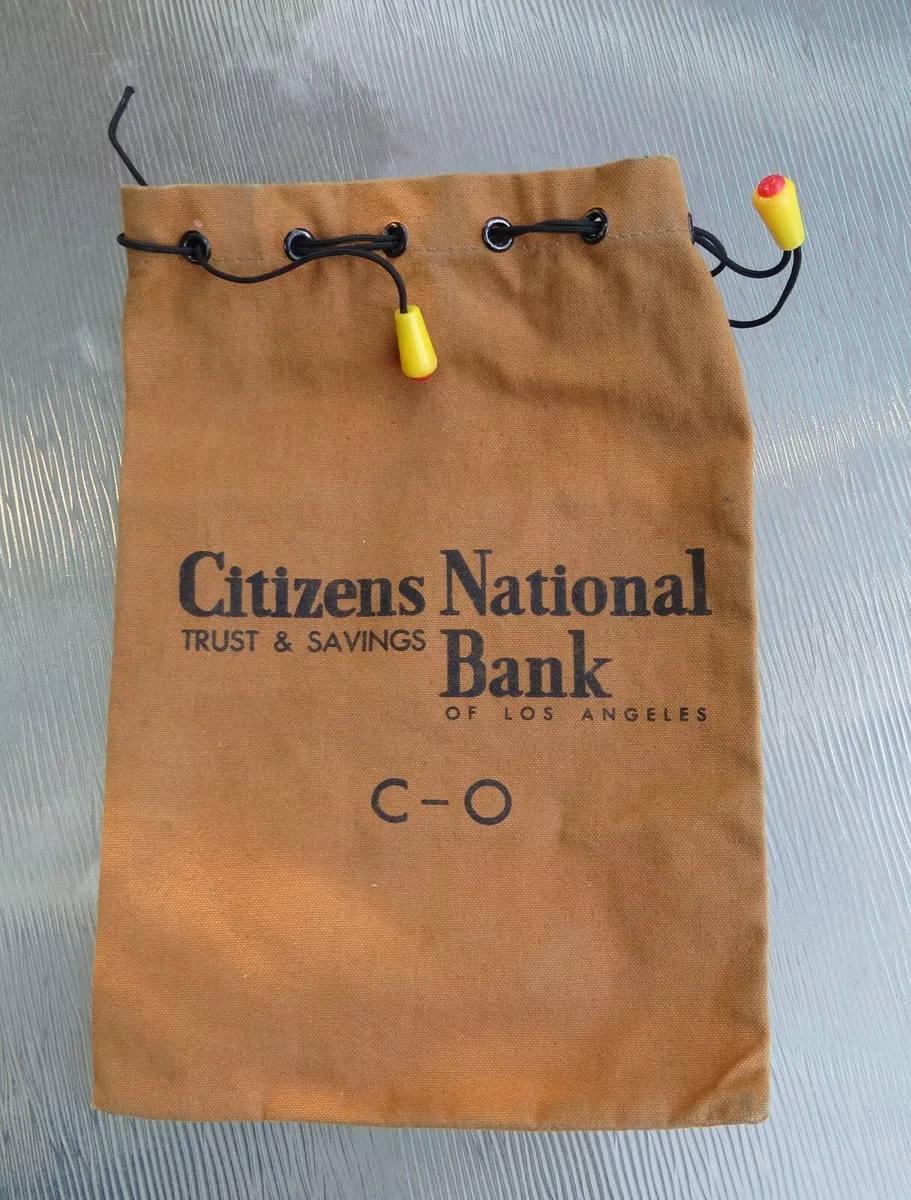 Vintage bank bag sale
