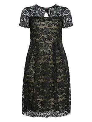 Sheego Damen Cocktailkleid Gr. 48 Abendkleid Spitzenkleid Kleid Businesskleid Fr - Bild 1 von 4