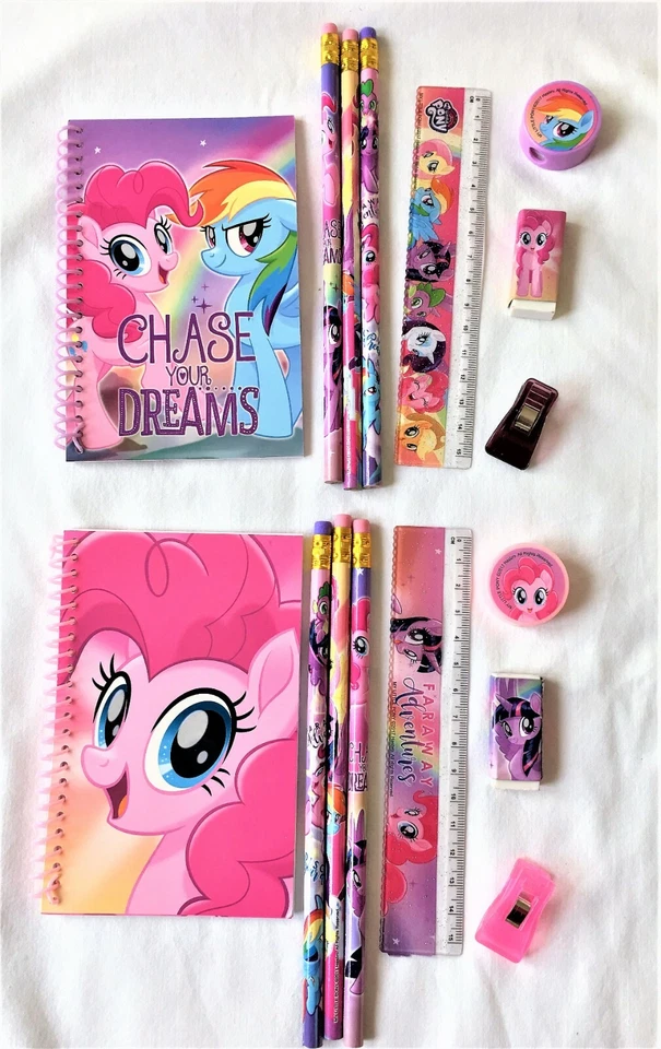 Juego de 12 bolsas de regalo My Little Pony papelería escuela cumpleaños fiesta regalo relleno 🎂 Foto 2 de 4
