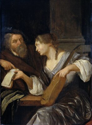 high quality oil painting handpainted on canvas ''  The music class''
