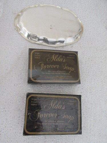 ALDA'S FOREVER SAPONE NATALE TRIPLO FRESATO FRANCESE CALZA E GHIRLANDA DESIGN - Foto 3 di 4