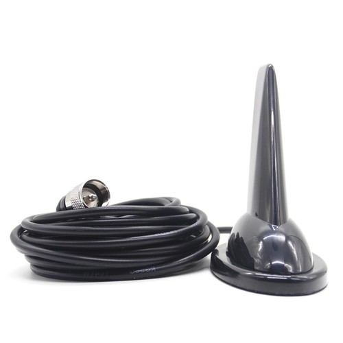 11.5 cm Svertical VHF UHF 144/430Mhz Dual Band Walkie Talkie Antenna W/ Adpter - Photo 5/8