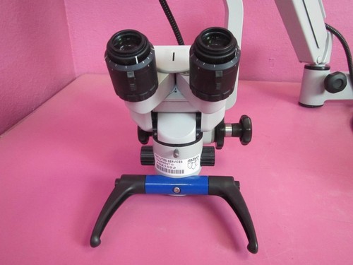 Zeiss Zumax ENT Temporal Bone Lab Microscope w/ Prescotts LED Light Source - Picture 7 of 24