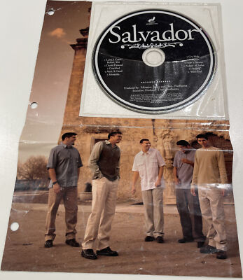 PROMO Salvador Debut 2000 Self-Titled Pre-Release on Myrrh w/ Exclusive Artwork!
