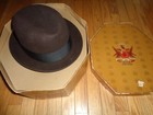Knox New York Madison Avenue Brown Felt Fedora Hat in Original Box - Size 7 — photo 2