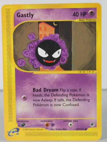 Gastly - Set Base Spedizione - 109/165 - Singoli - Pokemon TCG - C - Foto 8 di 16