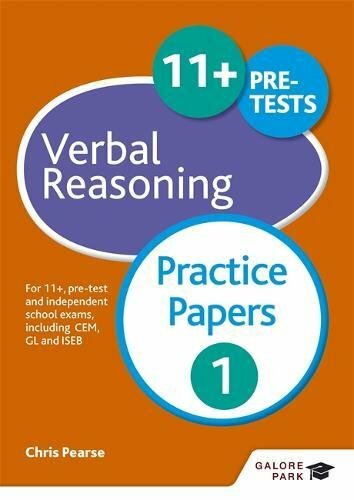 11+ Verbal Reasoning Practice Papers 1: For 11+, pre-test and independent schoo
