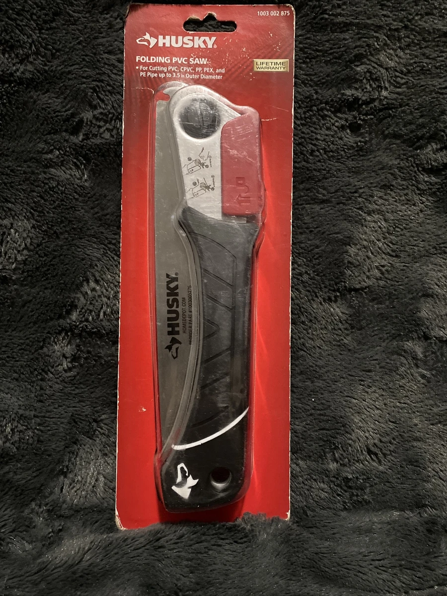 Husky folding pvc sales saw