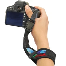 Digital Camera Wrist Strap w/ Padded Neoprene & Quick Release Buckle System