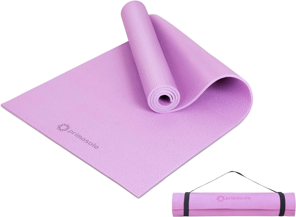 Non-Slip Yoga Mat with Carry Strap for Home Workouts Pilates & Fitness