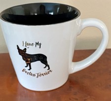 “l Love My Boston Terrier” Coffee Mug Large