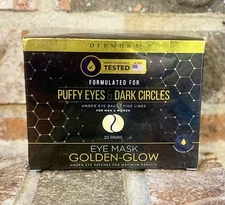 Golden Glow Under Eye Patches (20 Pairs Eye Gels) - Rejuvenating Treatment