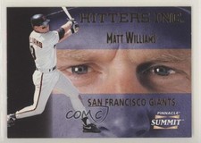 1996 Pinnacle Summit Hitters Inc Promo /4000 Matt Williams #16 0q3