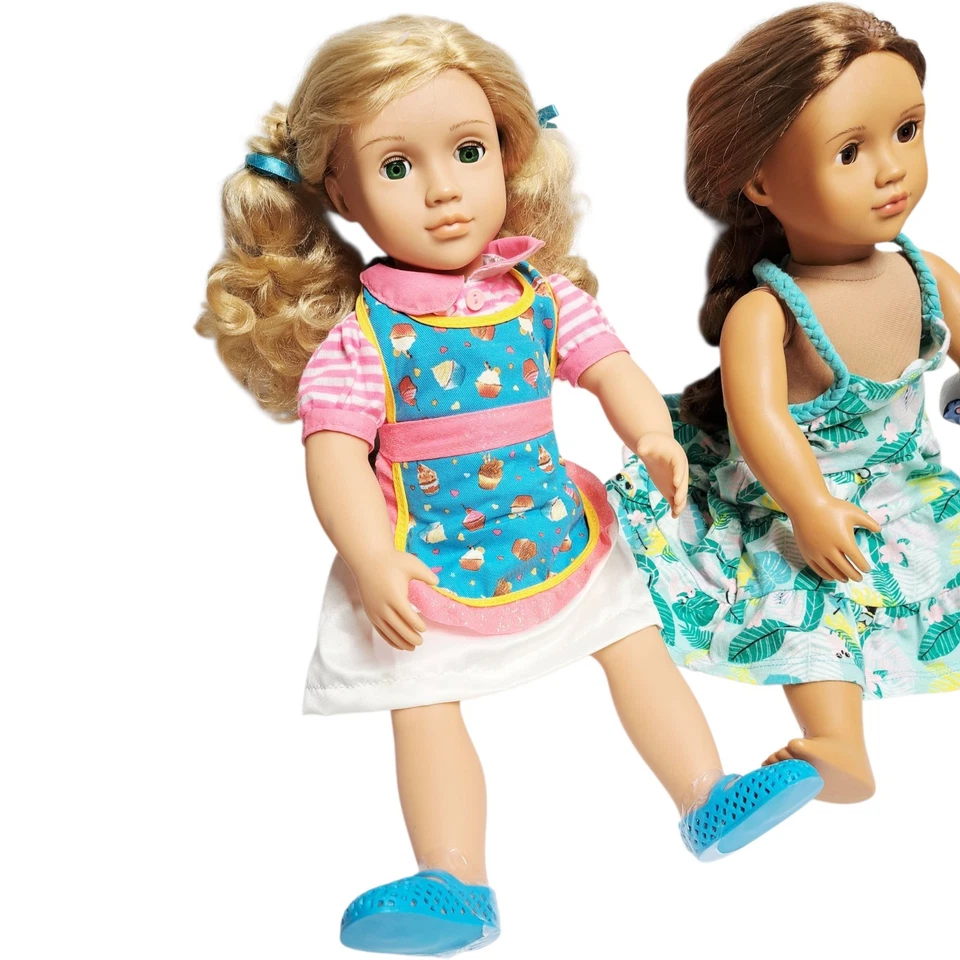 "Lote de muñecas Our Generation 18"" (3) con juego de juguetes vehículo Journey Girls Outback" Foto 3 de 4