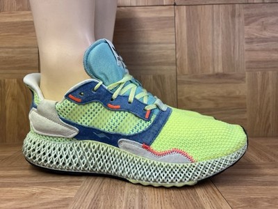 ダミン Sz 10.5 - adidas ZX 4000 4D Print Easy Mint Sneakers Men's 3D