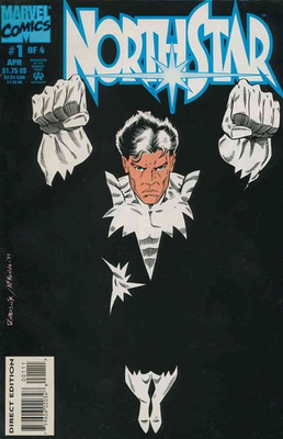 #ad #ad Northstar #1 VF; Marvel Alpha Flight spin off w BagBoard $4.98