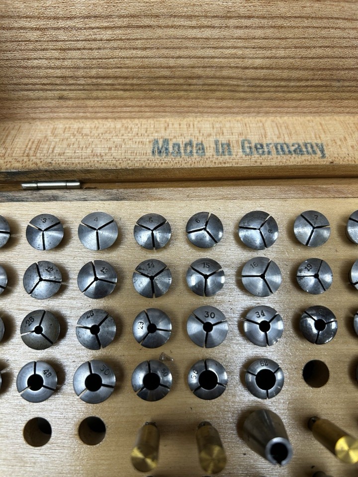 Rare G.Boley 8mm Watchmakers Lathe Collets In Box | eBay