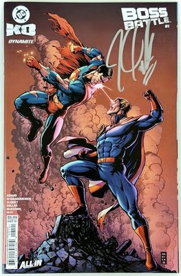 DC KO Boss Battle #1 - Signed by Josh Williamson w/COA - Superman vs Homelander