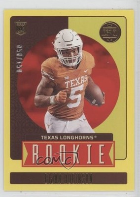2023 Panini Legacy Rookies Yellow 50/150 Bijan Robinson #157 Rookie RC 5cb