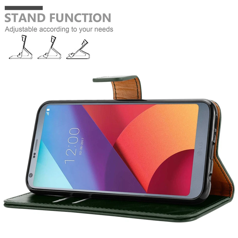 Custodia per LG G6 Portafoglio Protettiva Magnetica Libro Cover - Immagine 3 di 4