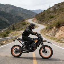 4000W Off-road Electric Bike for Adult 60V 28Ah 50MPH Fat Tire Mountain Ebike