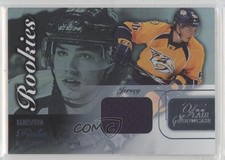 2015 Upper Deck Fleer Showcase Flair Row 0 Rookies Materials Kevin Fiala #56 2d8