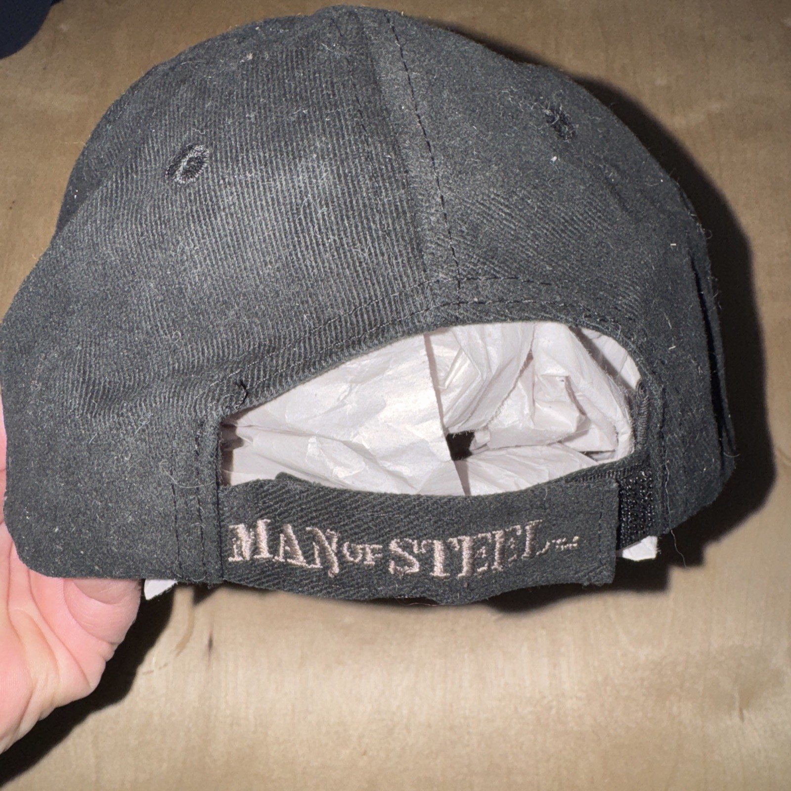 Black Superman  Baseball Cap - image 3