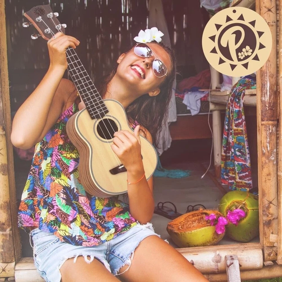 Pyle Soprano Ukulele - Traditional 4-String Ukulele - Image 4 of 4